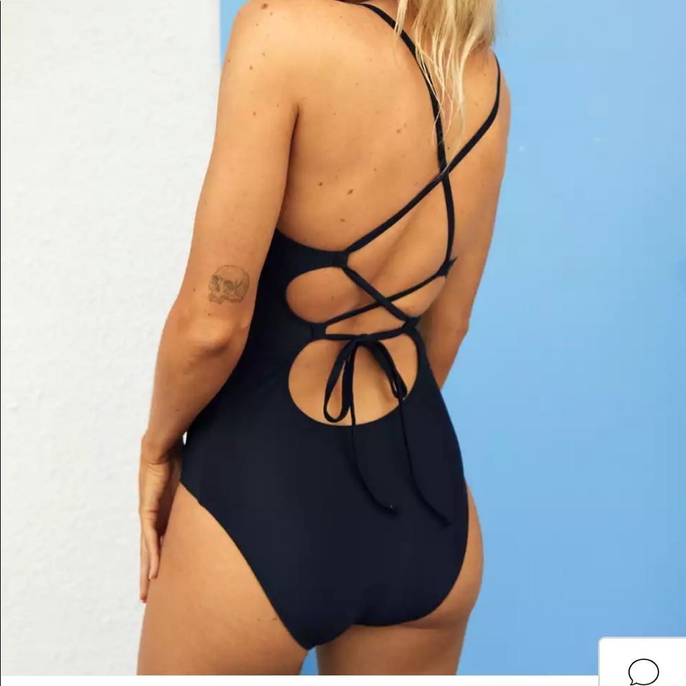 COPY - Aerie one piece swim size large, long